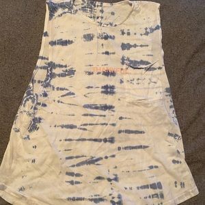 good hYOUman tie dye muscle tank